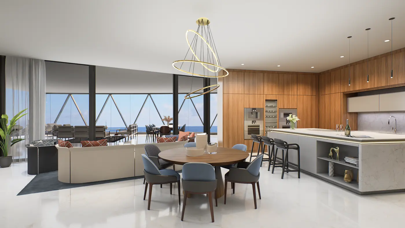 Bentley Residences Miami — render 1